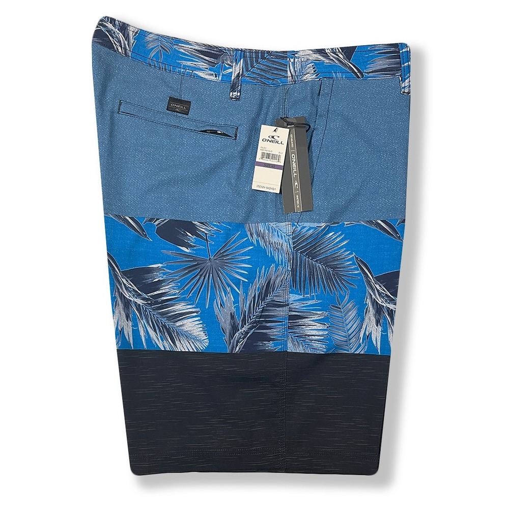 O'Neill‎ Riley Hybrid Shorts / Board Shorts - NWT Mens Size 40 Blue- #44969-G4